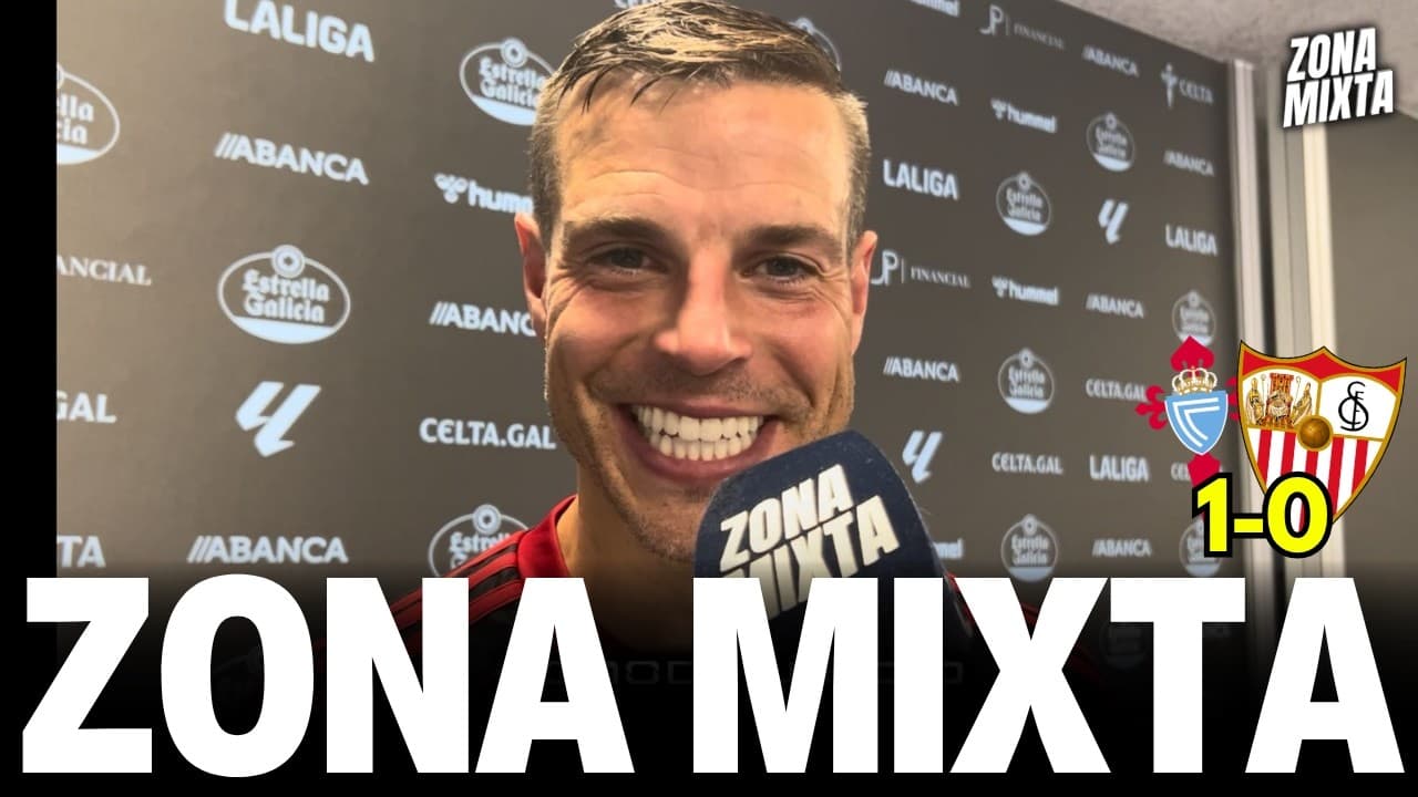 CÉSAR AZPILICUETA SE DESPIDE DEL FÚTBOL en #ZonaMixta | CELTA 1-0 SEVILLA FC