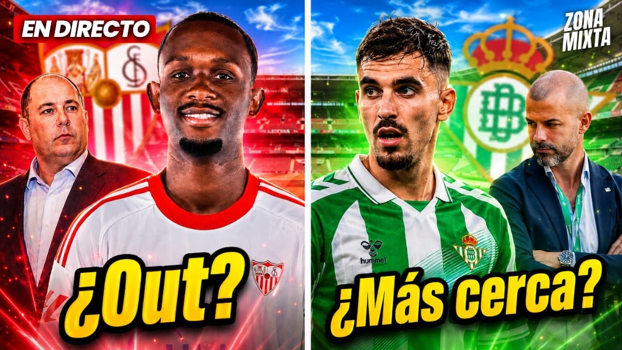 🔴 SEVILLA FC: ¿NIANZOU? ¿SALIDAS AVANZADAS? 🟢 REAL BETIS: EMPIEZA LA PRETEMPORADA Y ¿DANI CEBALLOS?