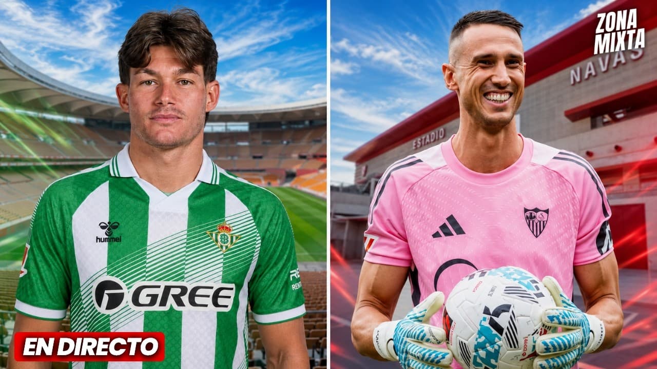 🟢 REAL BETIS: FRAN GARCÍA YA ESTÁ EN SEVILLA 🔴 SEVILLA FC: VLACHODIMOS YA ESTÁ DE VUELTA