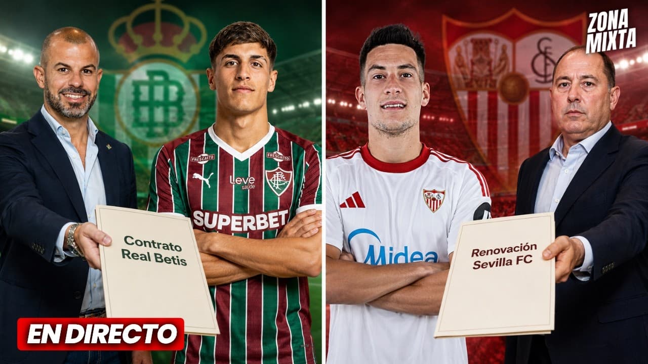 🟢 ¿FACUNDO BERNAL AL REAL BETIS? | 🔴 ¿RENOVARÁ EL SEVILLA FC A CASTRÍN?