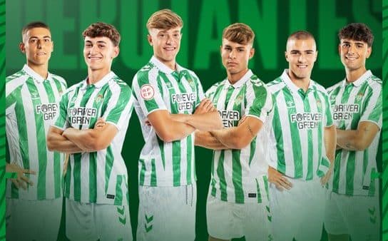 Estos son los seis canteranos del Betis que han debutado esta temporada con el primer equipo