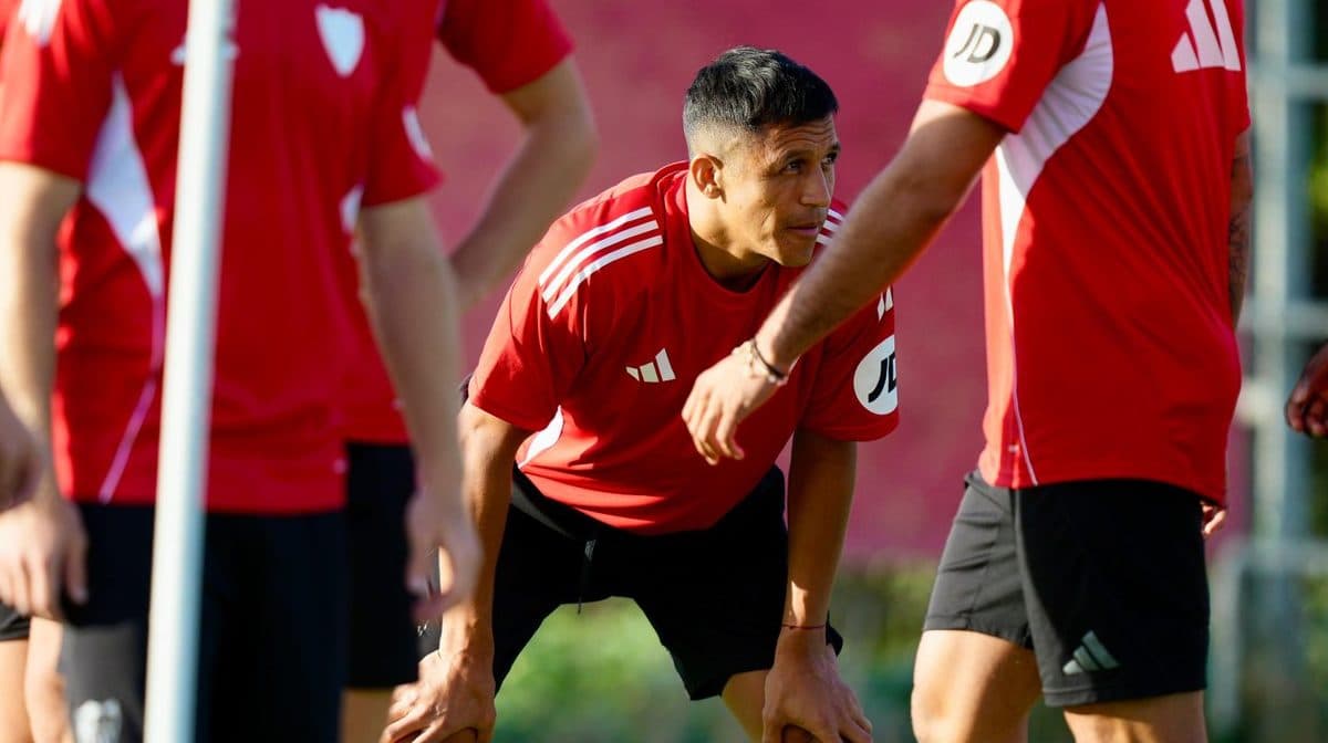 Todos los fichajes disponibles: Alexis Sánchez fue la novedad del último entrenamiento del Sevilla
