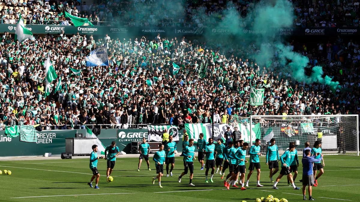 Proponen sanción al Betis por incidentes registrados en el entrenamiento antes del derbi