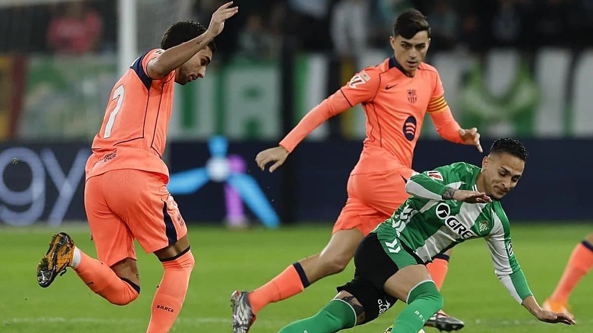 Horario y dónde ver el Barcelona-Betis: cerrar la temporada por todo lo alto