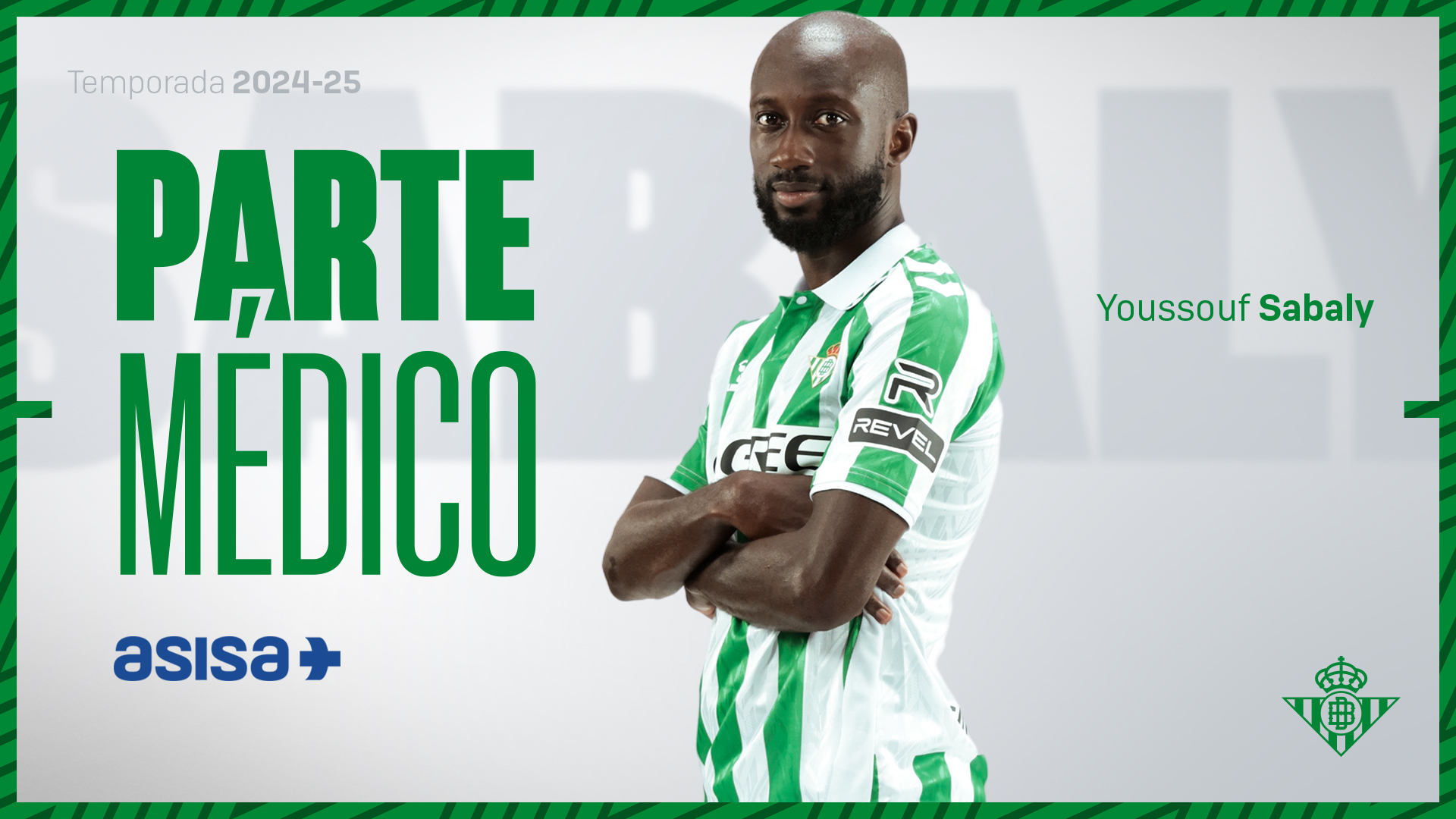 Sabaly estará un mes de baja como mínimo
